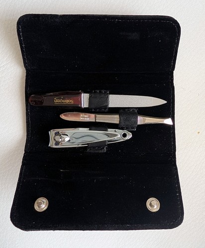 Echtleder maniküre etui neu - echtleder,